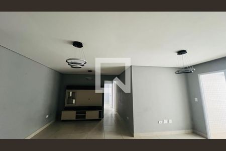 Sala de apartamento para alugar com 3 quartos, 125m² em Canto do Forte, Praia Grande