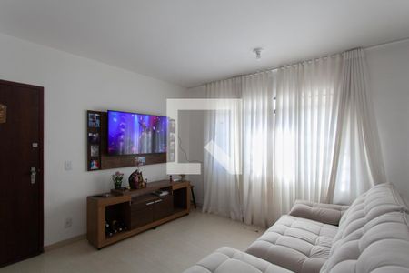 Sala de apartamento à venda com 3 quartos, 90m² em Manacás, Belo Horizonte