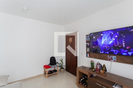 Sala de apartamento à venda com 3 quartos, 90m² em Manacás, Belo Horizonte