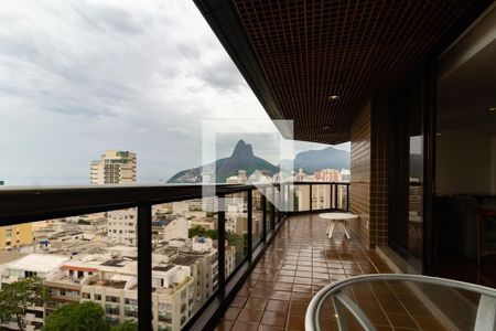 Varanda da sala  de apartamento para alugar com 2 quartos, 204m² em Ipanema, Rio de Janeiro