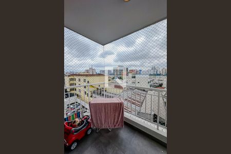 Varanda da Sala de apartamento à venda com 2 quartos, 50m² em Cambuci, São Paulo