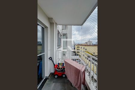 Varanda da Sala de apartamento à venda com 2 quartos, 50m² em Cambuci, São Paulo