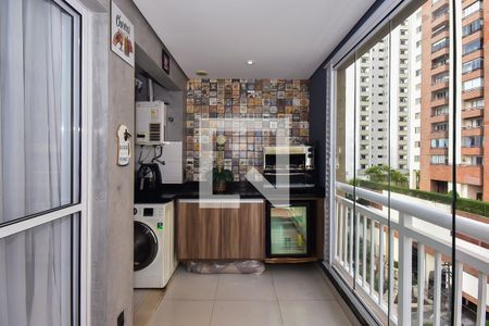 Varanda de apartamento à venda com 2 quartos, 71m² em Jardim Vazani, São Paulo