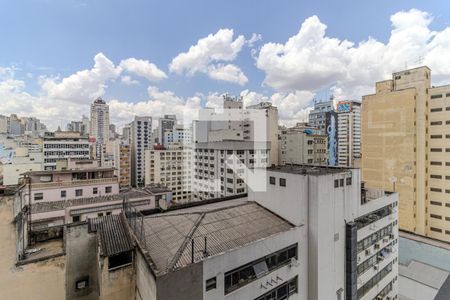 Vista do Studio de kitnet/studio para alugar com 1 quarto, 27m² em República, São Paulo