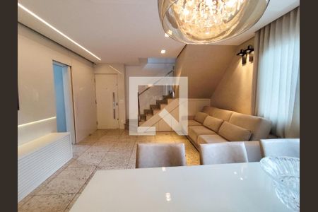 Sala de apartamento à venda com 3 quartos, 210m² em Gutierrez, Belo Horizonte