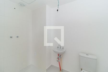 Banheiro de kitnet/studio à venda com 1 quarto, 28m² em Vila Aricanduva, São Paulo