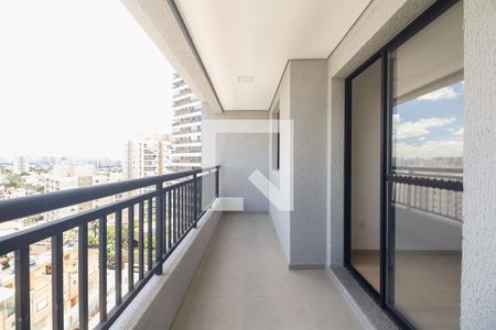 Varanda  de apartamento para alugar com 2 quartos, 55m² em Chácara Seis de Outubro, São Paulo