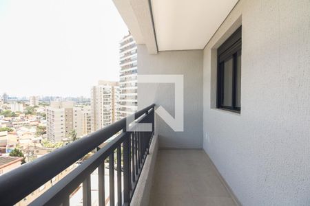 Varanda  de apartamento para alugar com 2 quartos, 55m² em Chácara Seis de Outubro, São Paulo