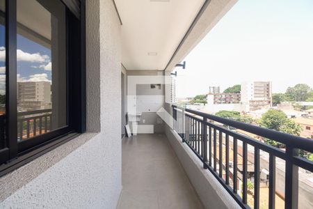 Varanda  de apartamento para alugar com 2 quartos, 55m² em Chácara Seis de Outubro, São Paulo