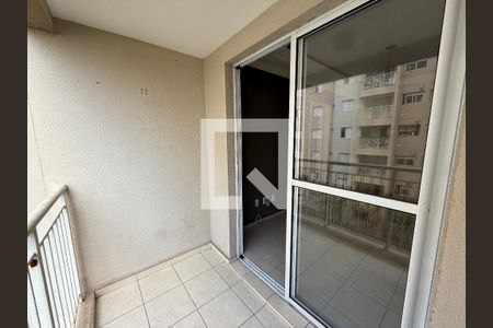 Varanda da Sala de apartamento para alugar com 2 quartos, 56m² em Conjunto Residencial Nova Paisagem , Suzano