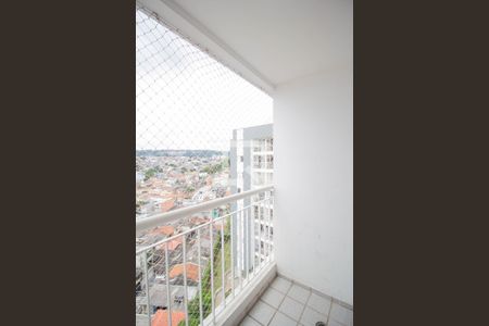 Varanda da Sala de apartamento à venda com 2 quartos, 63m² em Jardim Mariliza, São Paulo