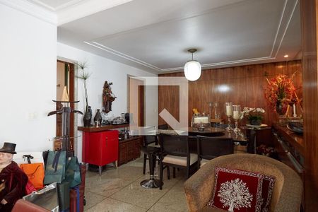 Sala de apartamento à venda com 4 quartos, 165m² em Funcionários, Belo Horizonte