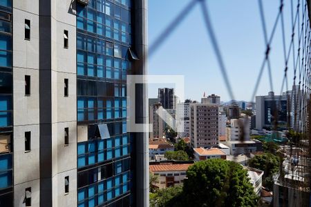 Vista da Sala de apartamento à venda com 4 quartos, 165m² em Funcionários, Belo Horizonte