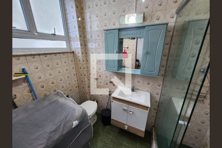 Banheiro de apartamento à venda com 1 quarto, 35m² em Lapa, Rio de Janeiro