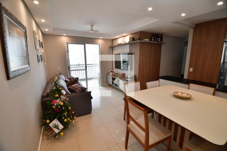 Sala de apartamento à venda com 3 quartos, 76m² em Chácara Primavera, Campinas