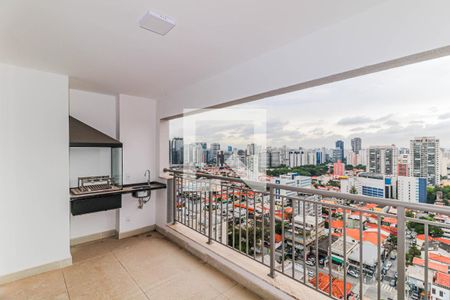 Varanda de apartamento à venda com 2 quartos, 76m² em Chácara Santo Antônio (zona Sul), São Paulo