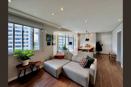 Sala  de apartamento à venda com 3 quartos, 120m² em Jardim das Acacias, São Paulo