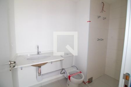 Banheiro de apartamento à venda com 1 quarto, 33m² em Santo Amaro, São Paulo