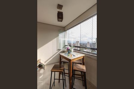 Varanda de apartamento à venda com 3 quartos, 87m² em Vila Dom Pedro Ii, São Paulo