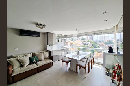 Sala e Cozinha integrada de apartamento à venda com 2 quartos, 58m² em Vila Rosalia, Guarulhos