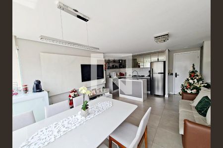 Sala e Cozinha integrada de apartamento à venda com 2 quartos, 58m² em Vila Rosalia, Guarulhos