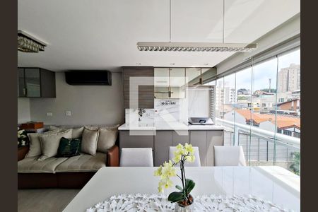 Sala e Cozinha integrada de apartamento à venda com 2 quartos, 58m² em Vila Rosalia, Guarulhos