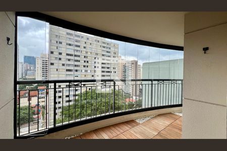 varanda de apartamento para alugar com 2 quartos, 74m² em Pinheiros, São Paulo