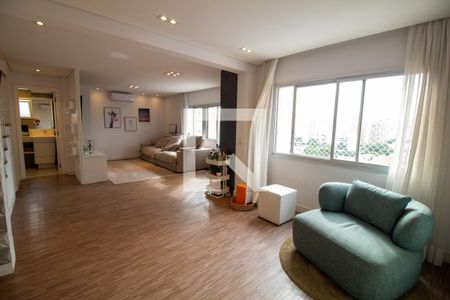 Sala de apartamento à venda com 2 quartos, 130m² em Campo Belo, São Paulo