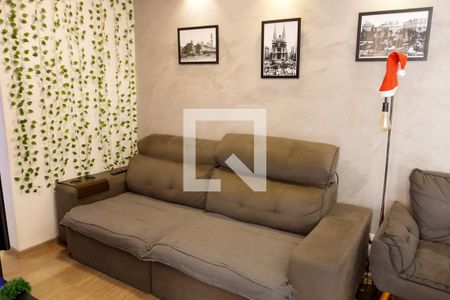 sala de apartamento para alugar com 2 quartos, 48m² em Santa Maria, Osasco