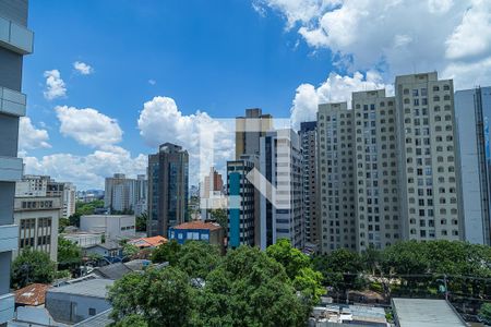 Vista da Sala de apartamento para alugar com 2 quartos, 70m² em Vila Clementino, São Paulo