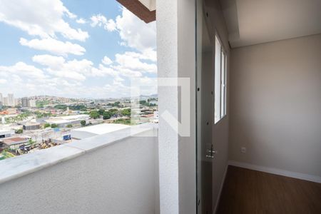 Varanda do Quarto 1 de apartamento à venda com 2 quartos, 70m² em Inconfidentes, Contagem