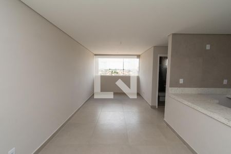 Sala de apartamento à venda com 2 quartos, 70m² em Inconfidentes, Contagem