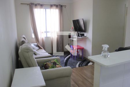 Sala de apartamento à venda com 3 quartos, 54m² em Vila Florida, Guarulhos