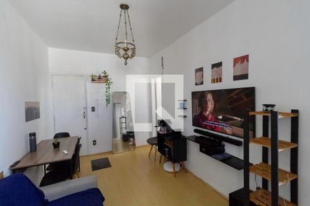 Sala de apartamento à venda com 1 quarto, 34m² em Carmo, Belo Horizonte