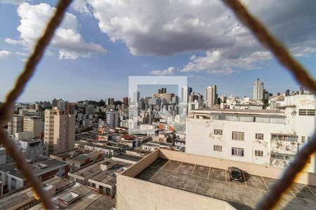 Vista da sala de apartamento à venda com 1 quarto, 34m² em Carmo, Belo Horizonte