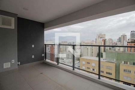 Varanda da Sala de apartamento para alugar com 2 quartos, 64m² em Jardim Paulista, São Paulo