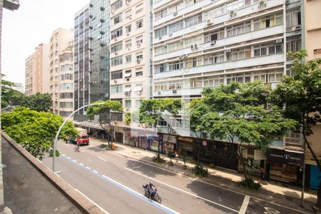 Vista da Sala de apartamento à venda com 1 quarto, 47m² em Copacabana, Rio de Janeiro