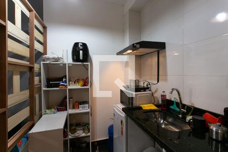 Cozinha de kitnet/studio para alugar com 1 quarto, 18m² em Vila Matilde, São Paulo