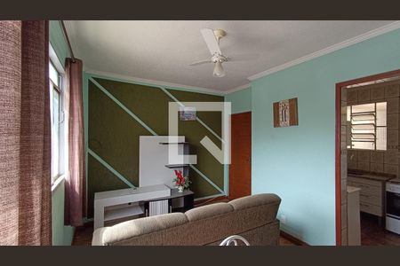 Sala de apartamento para alugar com 2 quartos, 52m² em Wanel Ville, Sorocaba