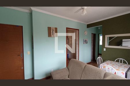 Sala de apartamento para alugar com 2 quartos, 52m² em Wanel Ville, Sorocaba