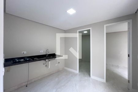 Sala e cozinha de apartamento para alugar com 2 quartos, 40m² em Vila Monumento, São Paulo