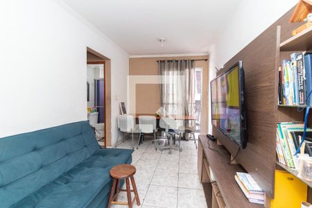 Sala de apartamento para alugar com 2 quartos, 52m² em Vila Carmosina, São Paulo