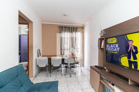 Sala de apartamento para alugar com 2 quartos, 52m² em Vila Carmosina, São Paulo