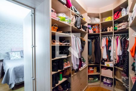 Closet do quarto 1 de casa à venda com 3 quartos, 133m² em Vila Homero Thon, Santo André