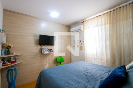 Quarto 1 - Suíte de casa à venda com 3 quartos, 133m² em Vila Homero Thon, Santo André