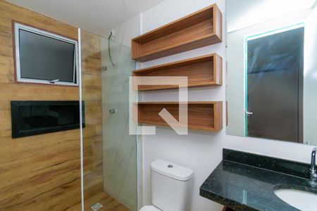 Banheiro de kitnet/studio para alugar com 1 quarto, 30m² em Vila Formosa, São Paulo