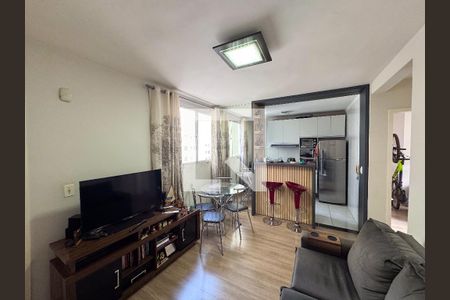 Sala de apartamento para alugar com 2 quartos, 44m² em Camargos, Belo Horizonte