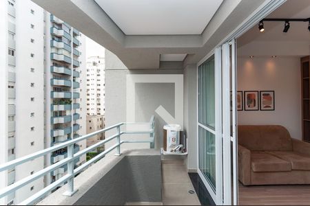 Varanda de kitnet/studio para alugar com 1 quarto, 24m² em Perdizes, São Paulo