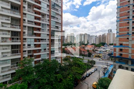 Sala - Vista de apartamento para alugar com 3 quartos, 137m² em Vila Cordeiro, São Paulo