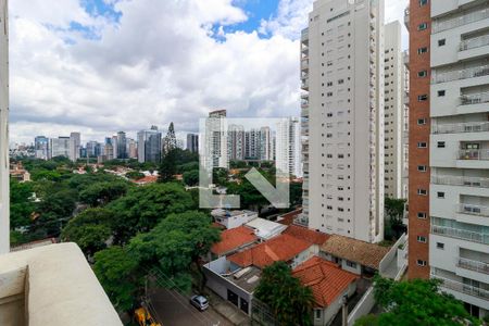 Sala - Vista de apartamento para alugar com 3 quartos, 137m² em Vila Cordeiro, São Paulo